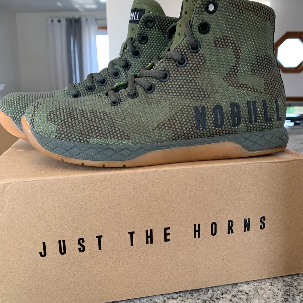 NoBull project high-top trainers •camo